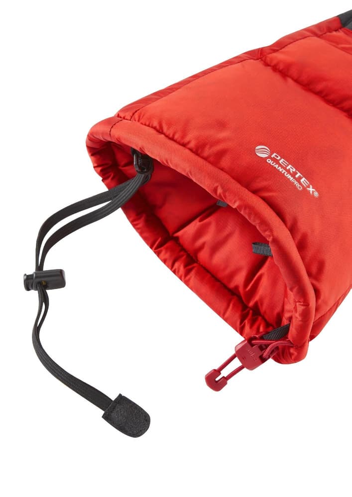 Endurance Down Mitt Fiery Red, view: 3