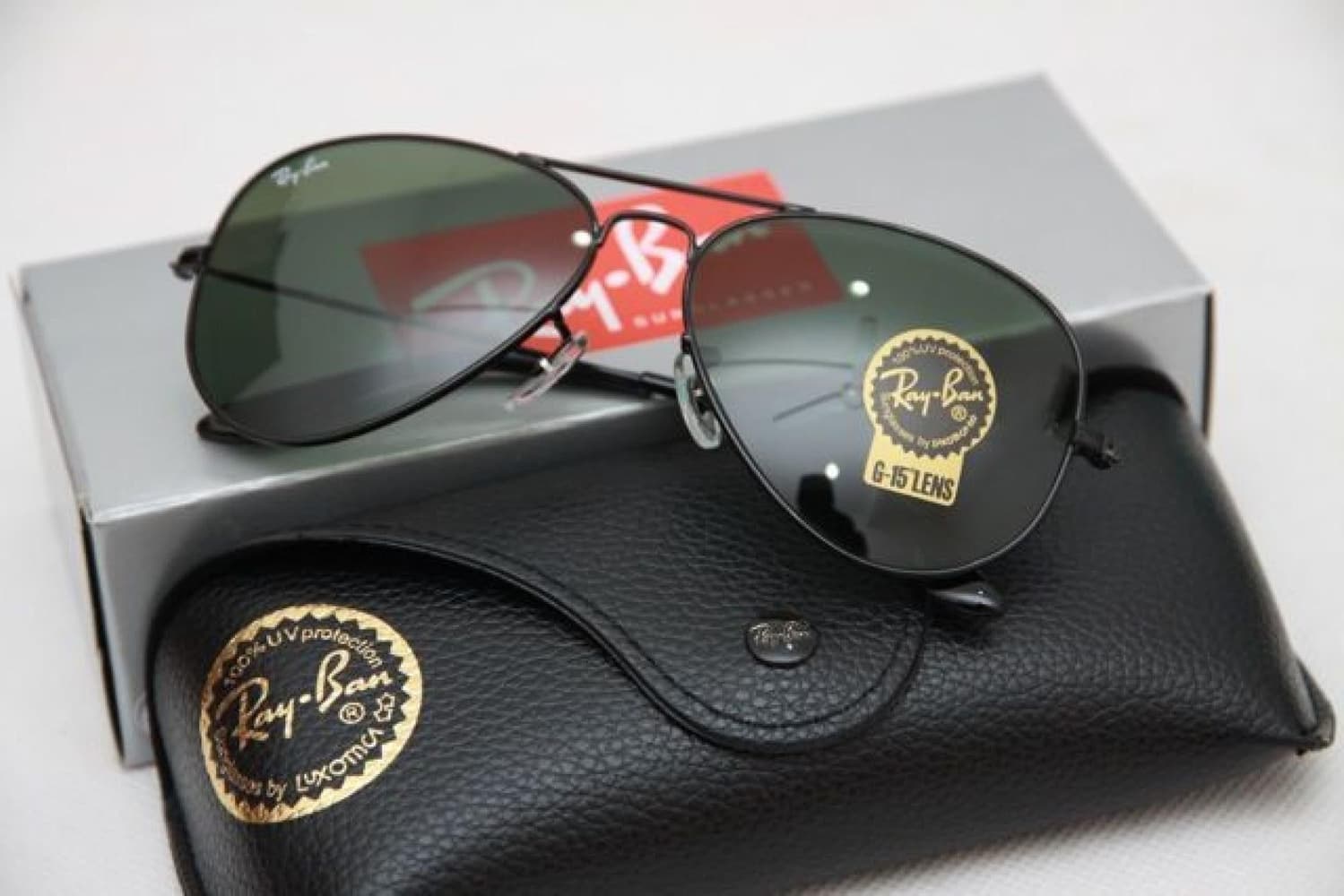 Aviator Black - Green Grønn, view: 2