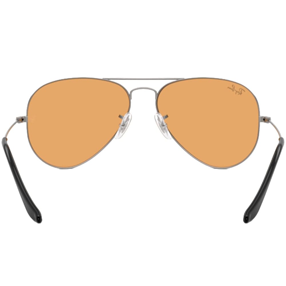 Aviator Large Metal Gunmetal Orange, view: 3