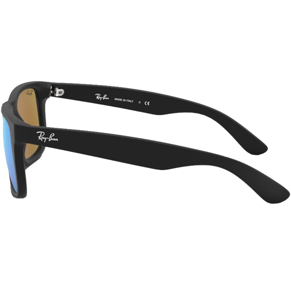 Justin Rubber Black Blue Mirror, view: 2