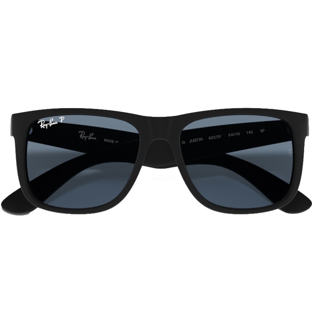 Justin Rubber Black Dark Blue Polarized, view: 4