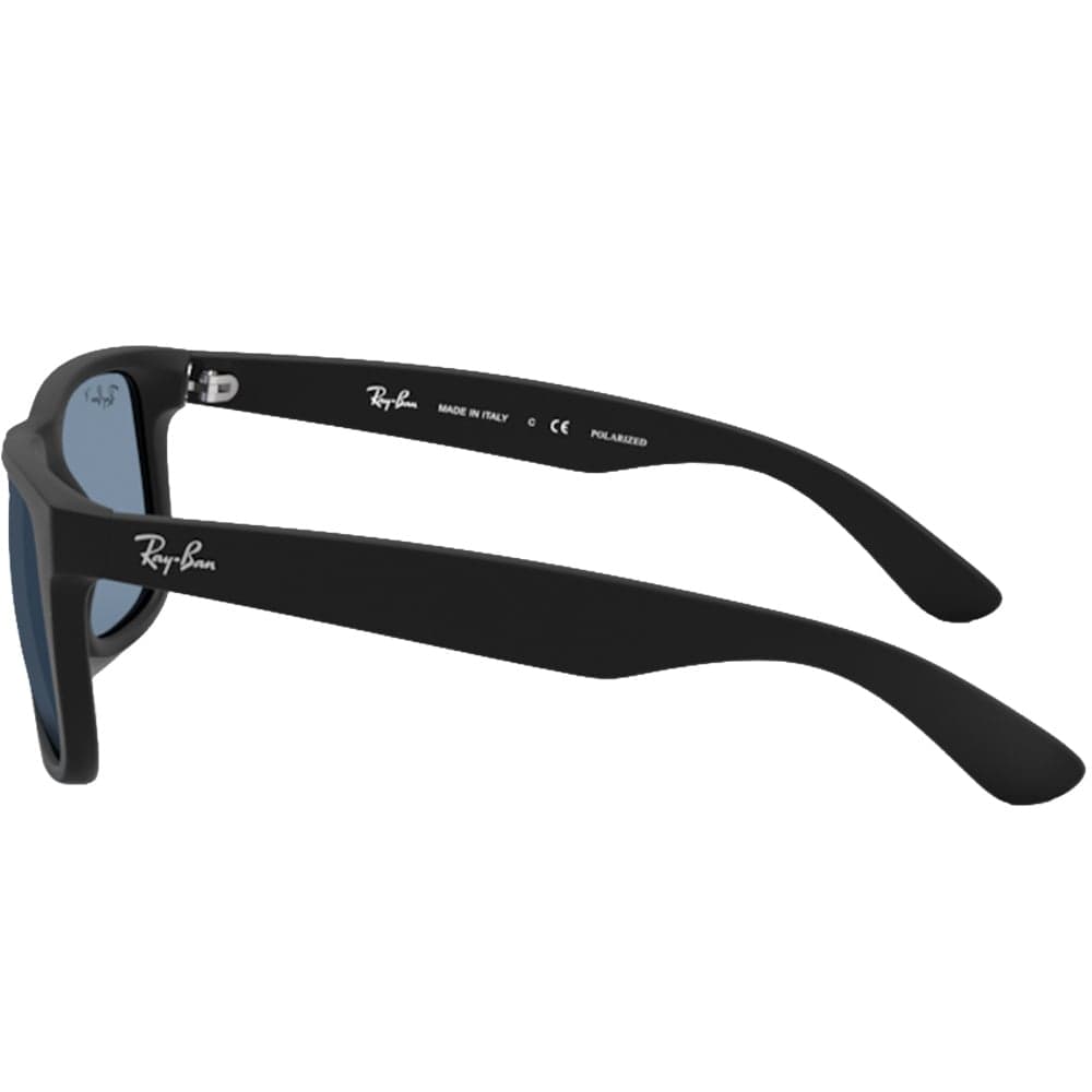 Justin Rubber Black Dark Blue Polarized, view: 2