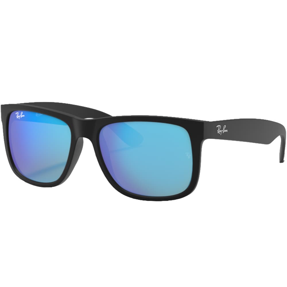 Rubber Black Blue Flash