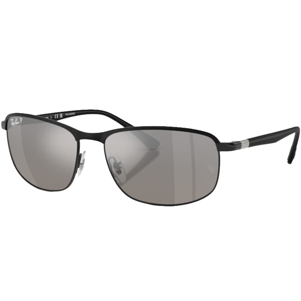 0Rb3671Ch Black On Black Mirror Silver Polarized, view: 0