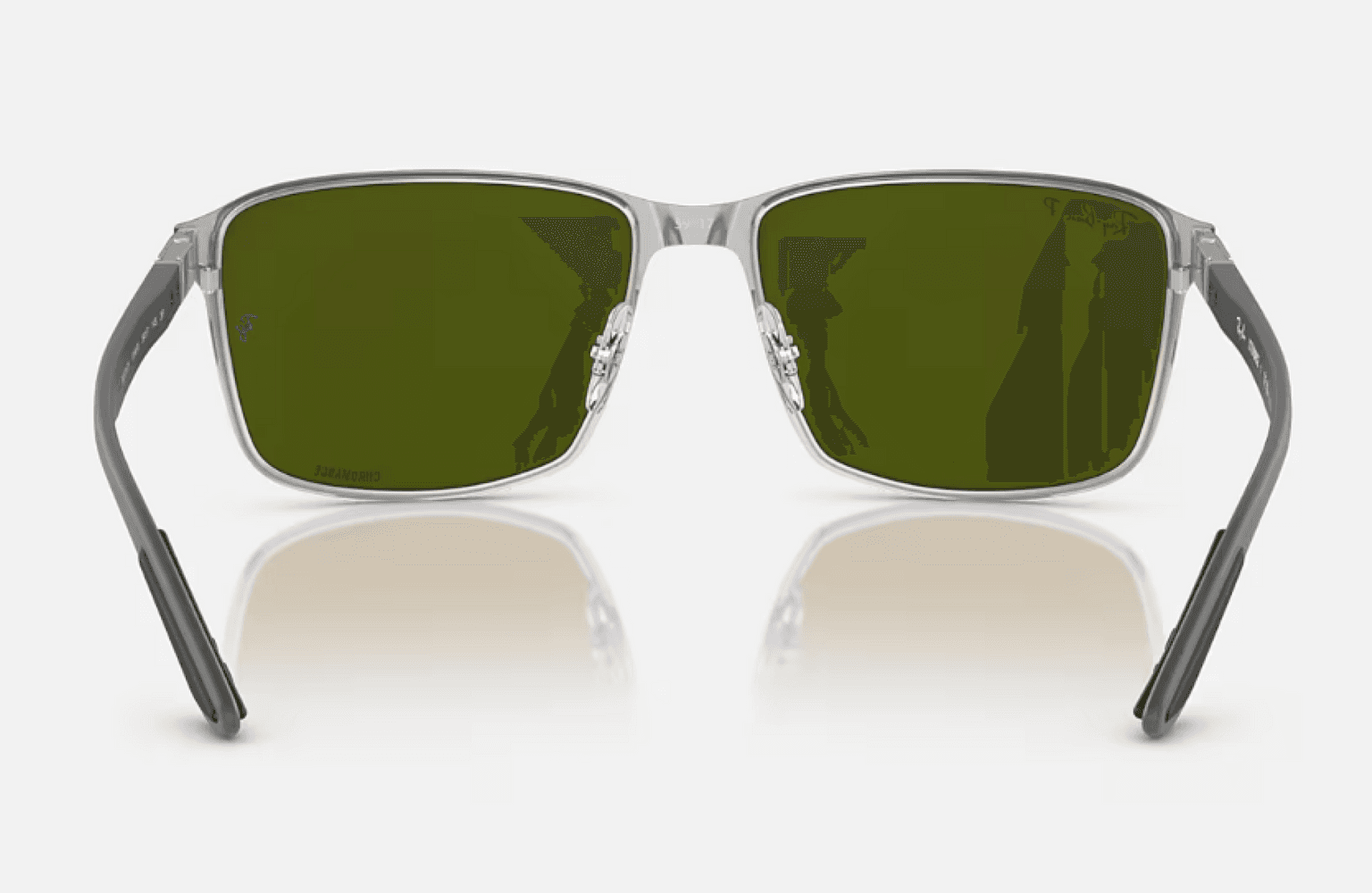 RB3721CH Black On Silver Green Mir Blue Polar, view: 4