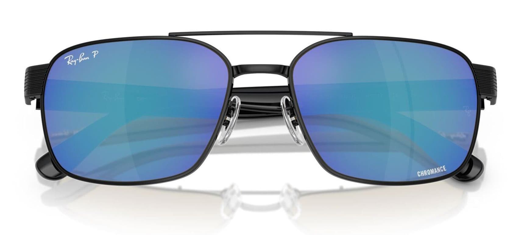 RB3751 Polar Grey Mirror Blue Polarized, view: 3