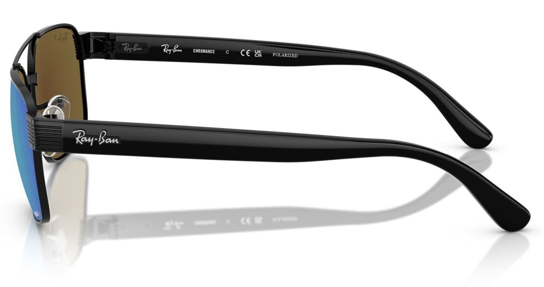 RB3751 Polar Grey Mirror Blue Polarized, view: 2