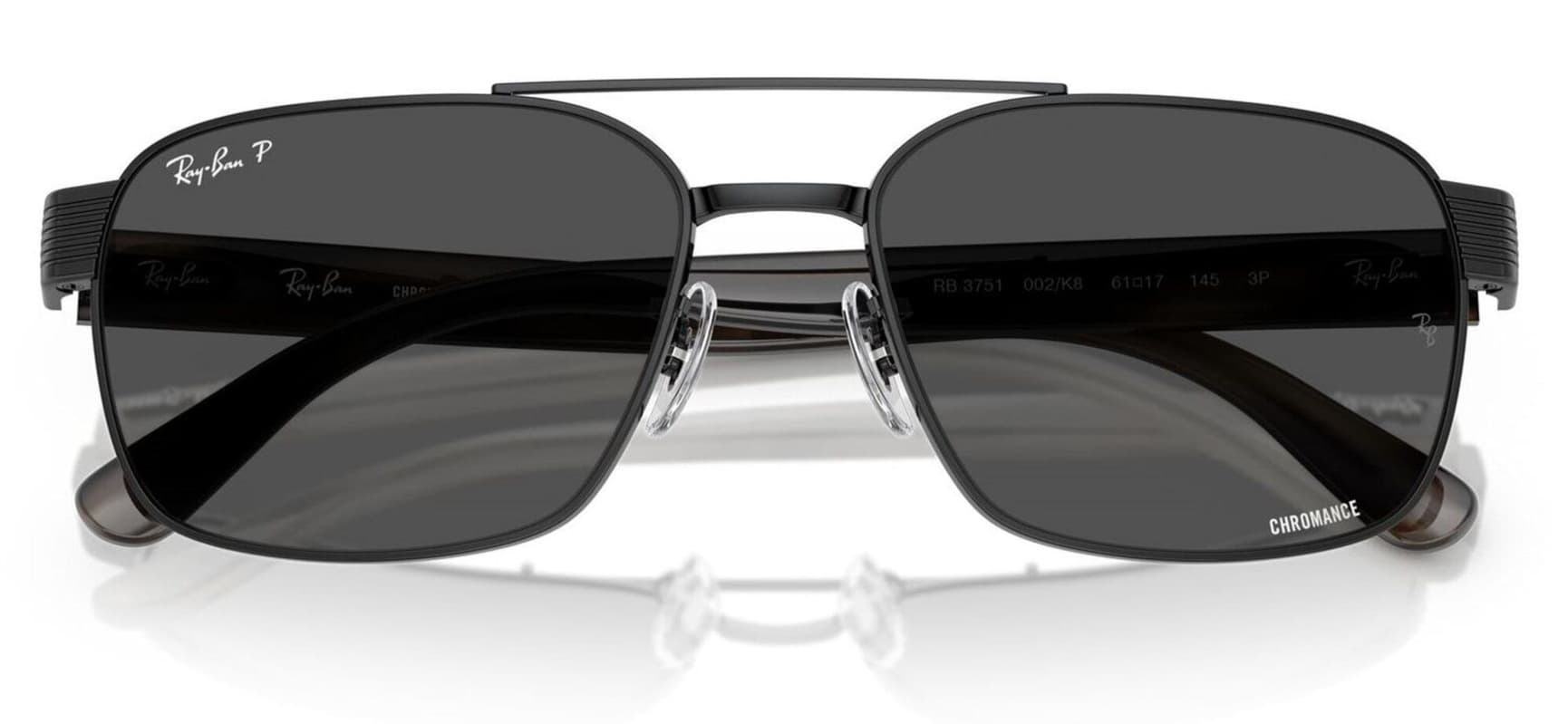 RB3751 Polar Dark Grey Polarized, view: 1