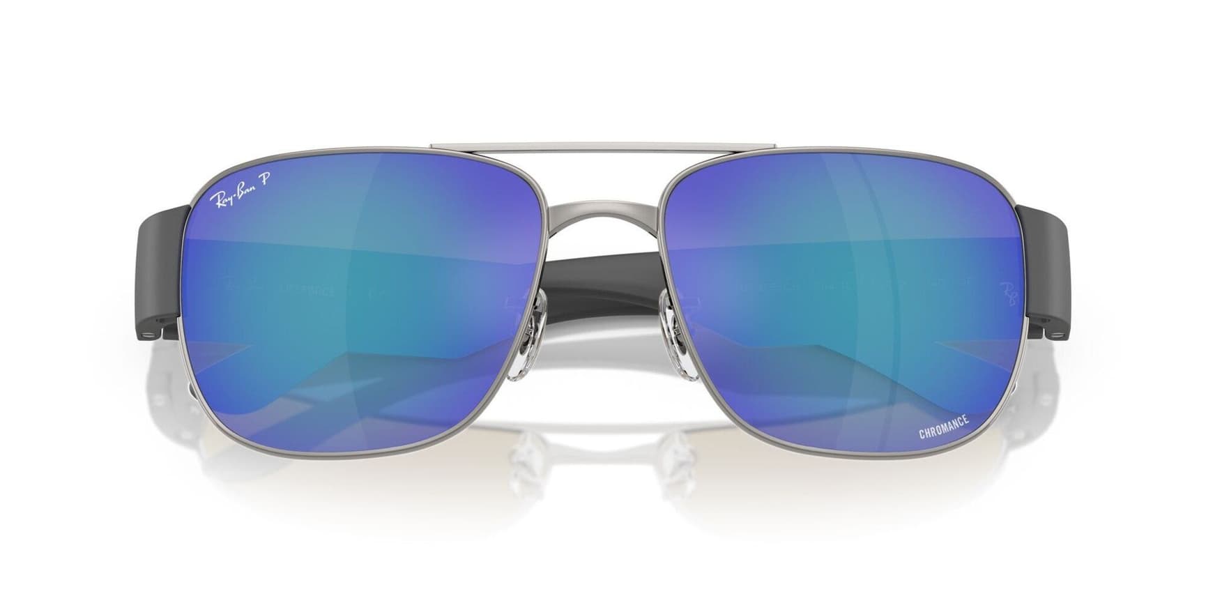 RB3756CH Chromance Polished Gunmetal Polar Grey Mirror Blue, view: 3
