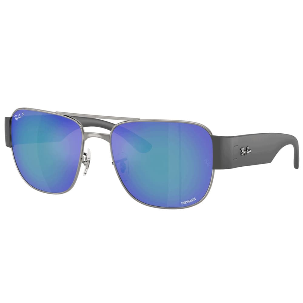 RB3756CH Chromance Polished Gunmetal Polar Grey Mirror Blue, view: 0