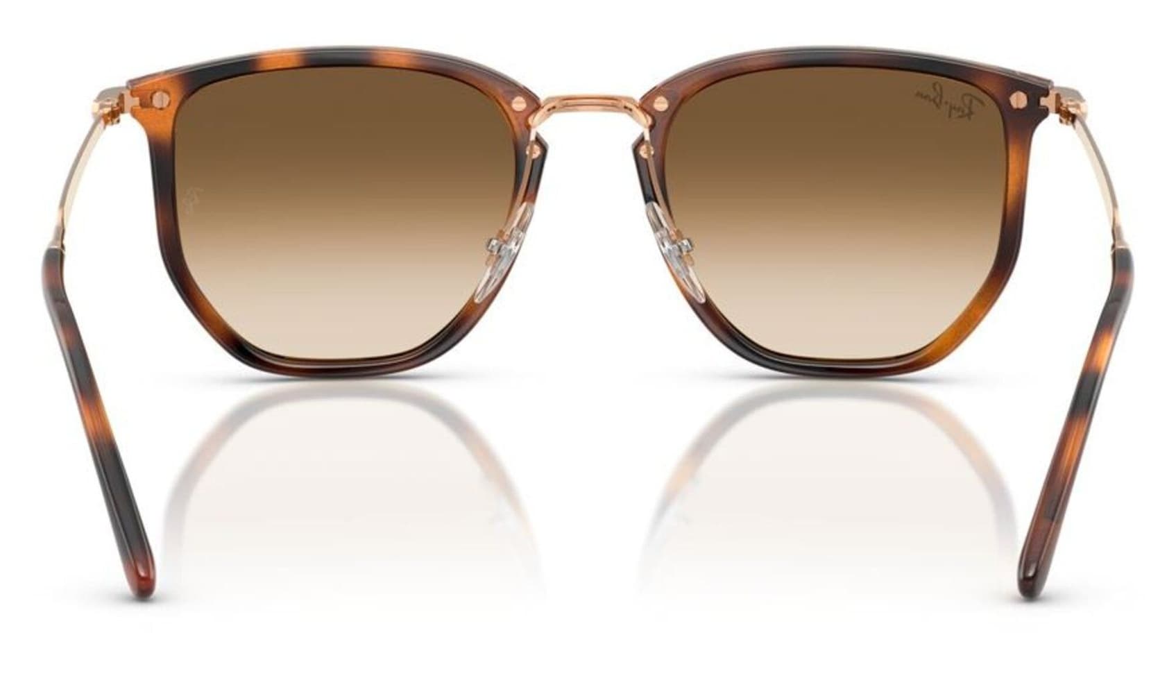 RB4451 Polished Transparent Orange Clear Gradient Brown, view: 2