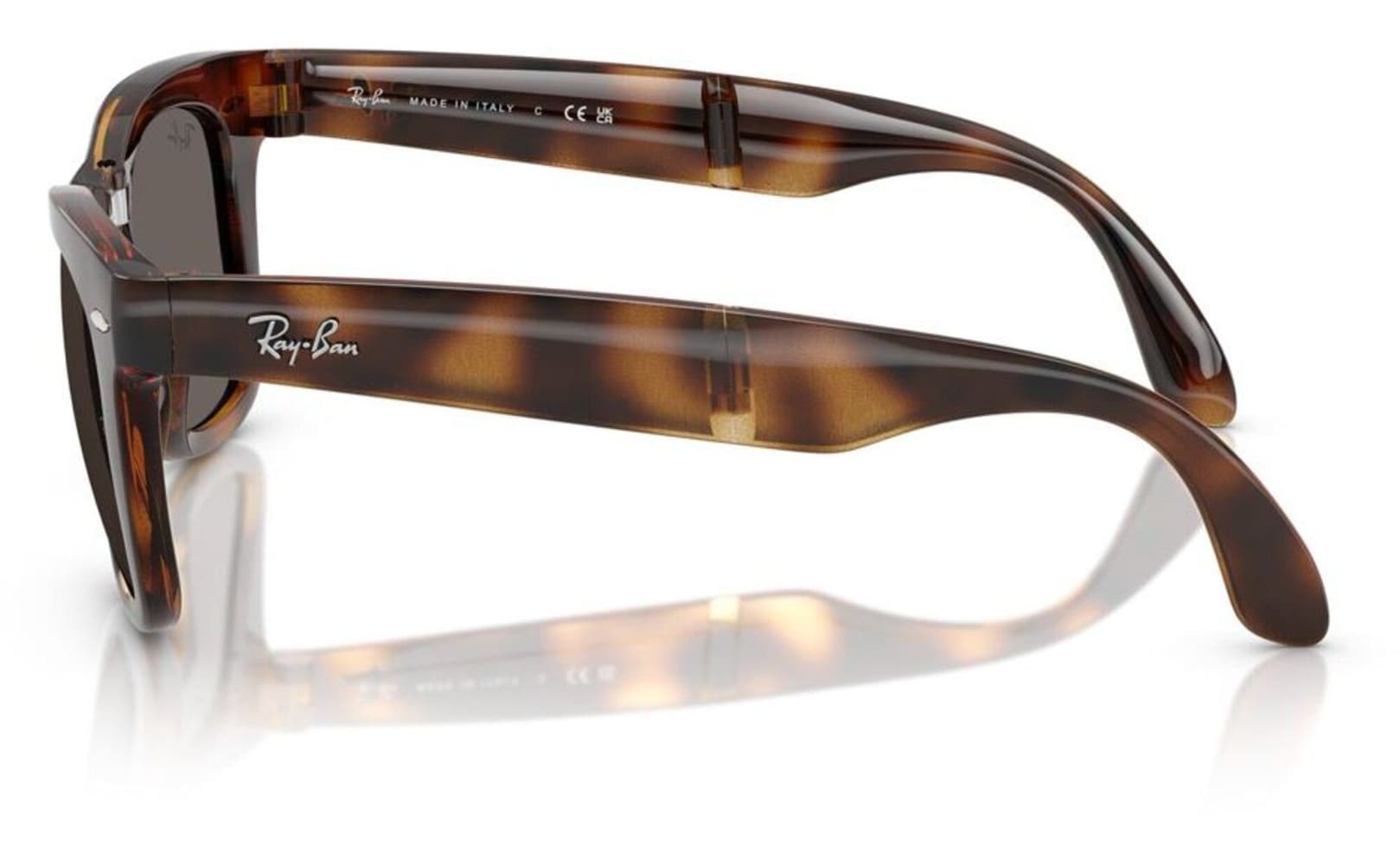 Wayfarer Folding Classic Polished Havana Dark Grey, view: 4