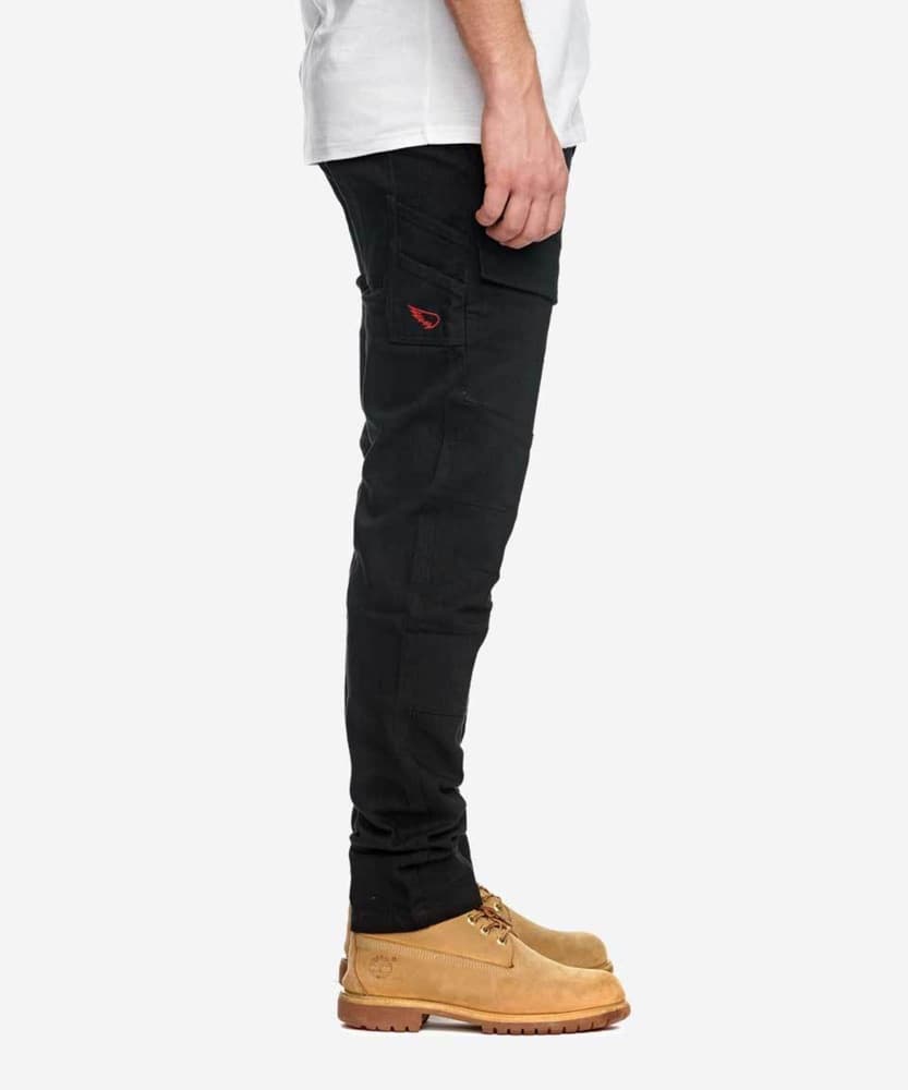 Works Twill Cargo Svart, view: 4