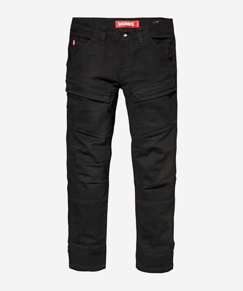 Works Twill Cargo Svart, view: 1