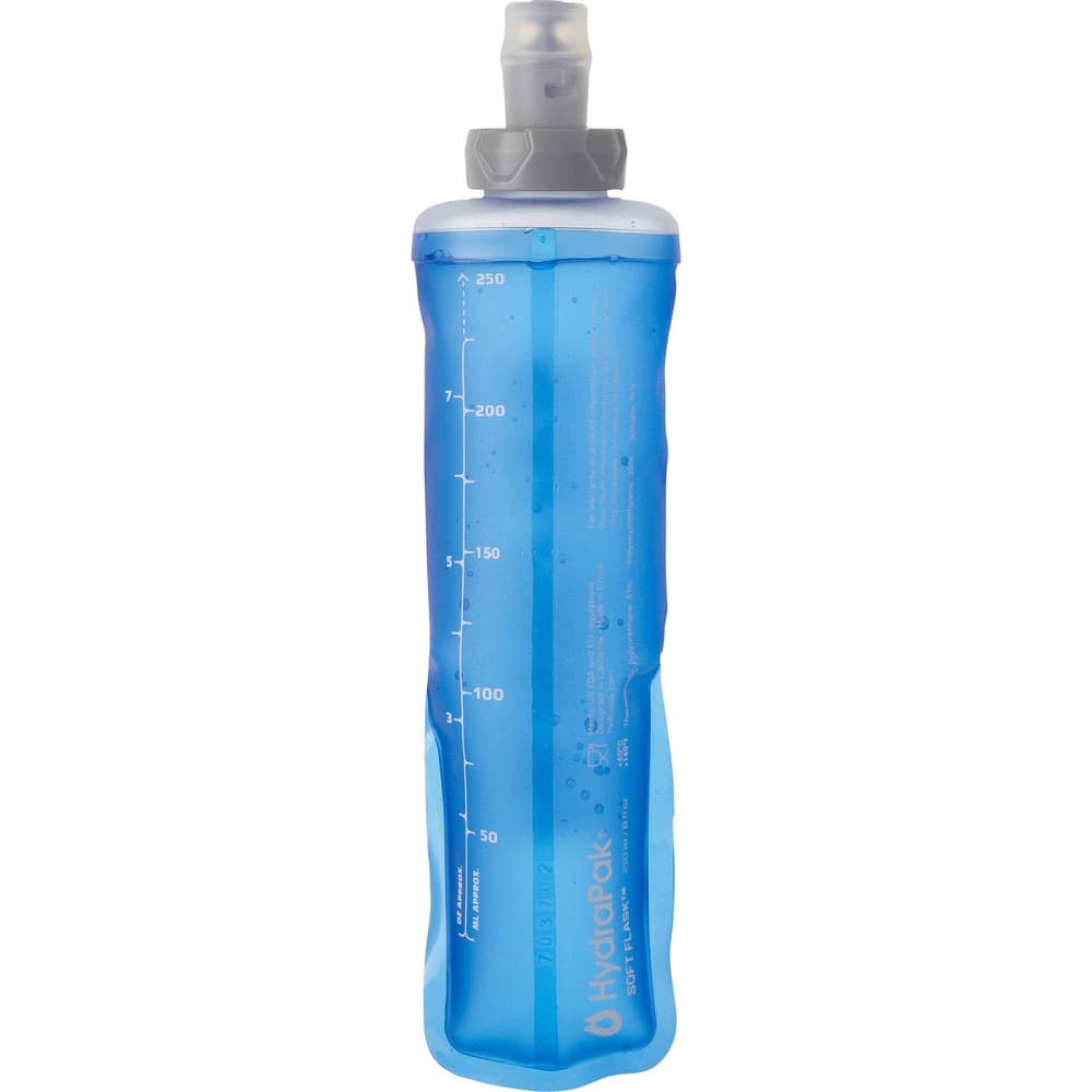 Soft Flask 250ml Clear Blue, view: 1
