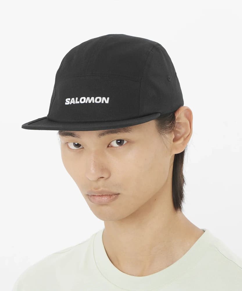 Logo 5 Panel Cap Deep Black, view: 1