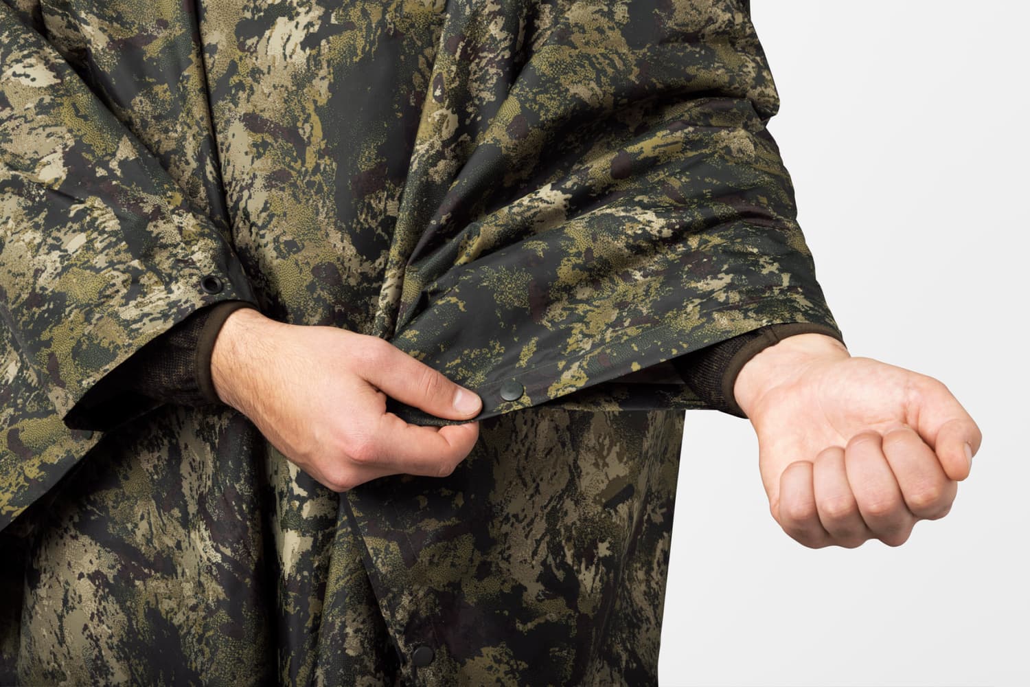 Taxus Camo Rain Poncho InVis green, view: 3
