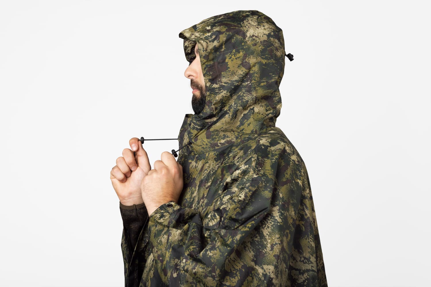 Taxus Camo Rain Poncho InVis green, view: 1