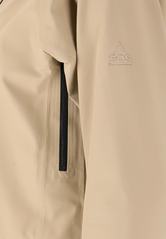 Lipno W Shell Jacket White Pepper, view: 2