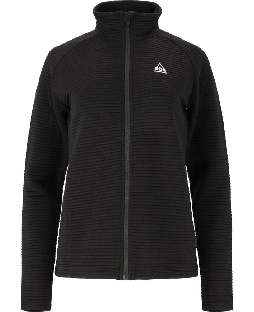 Muju W Full Zip Midlayer Black, view: 0