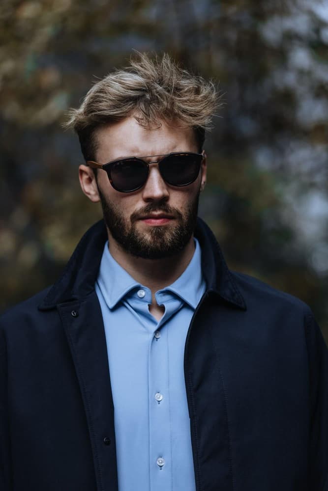 Marcus Slim Sky Blue, view: 12