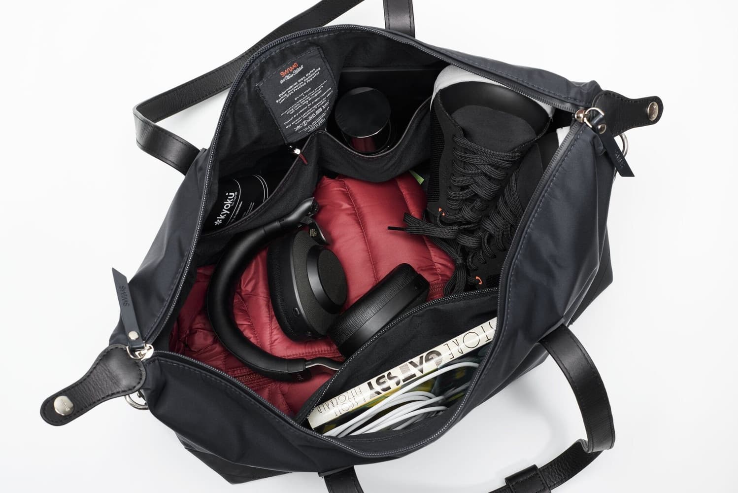 24H Holdall w/shoulder strap Black, view: 3