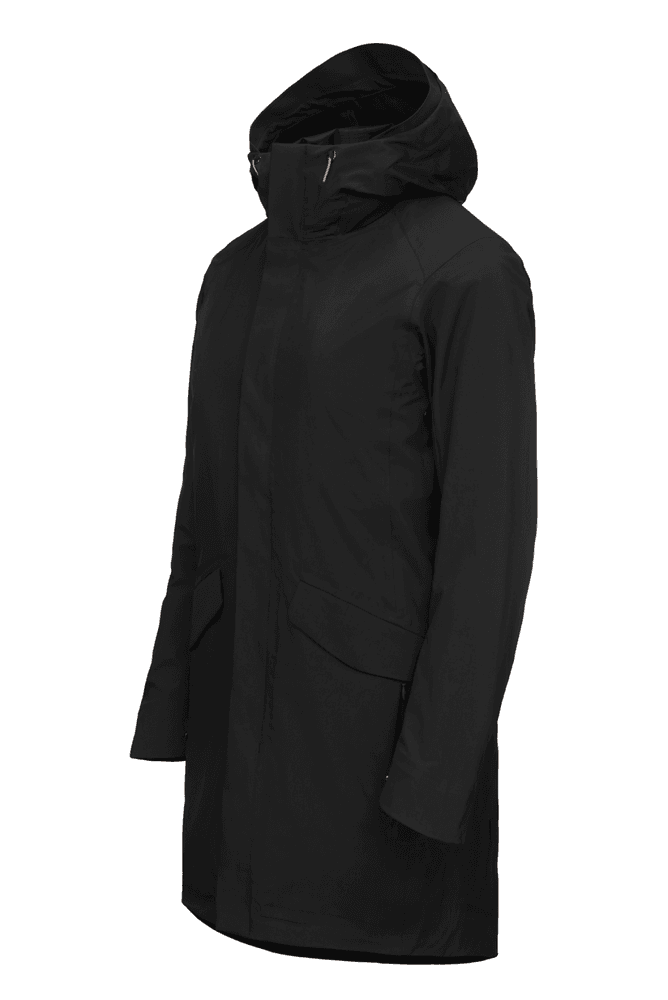 W Lausanne III Parka Svart, view: 2