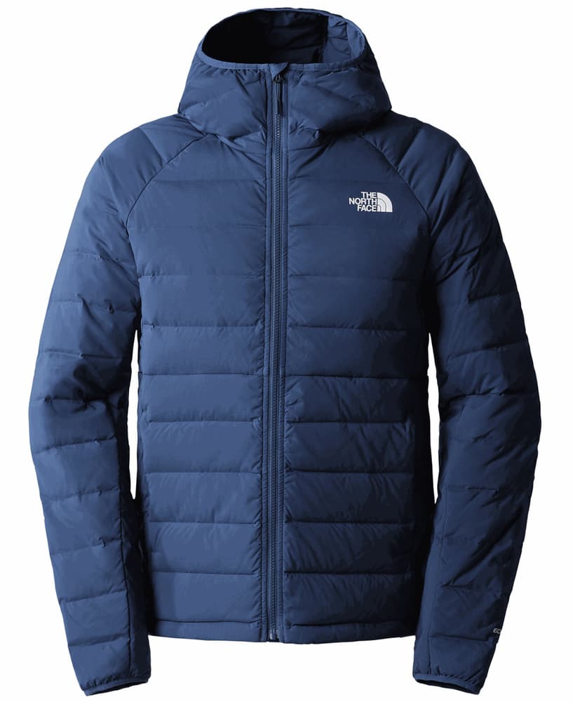 M Belleview Stretch Down Hoodie Blue, view: 0