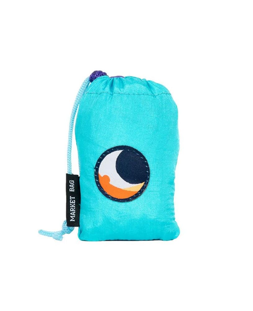 Eco Bag Large Turquoise/Purple, view: 3