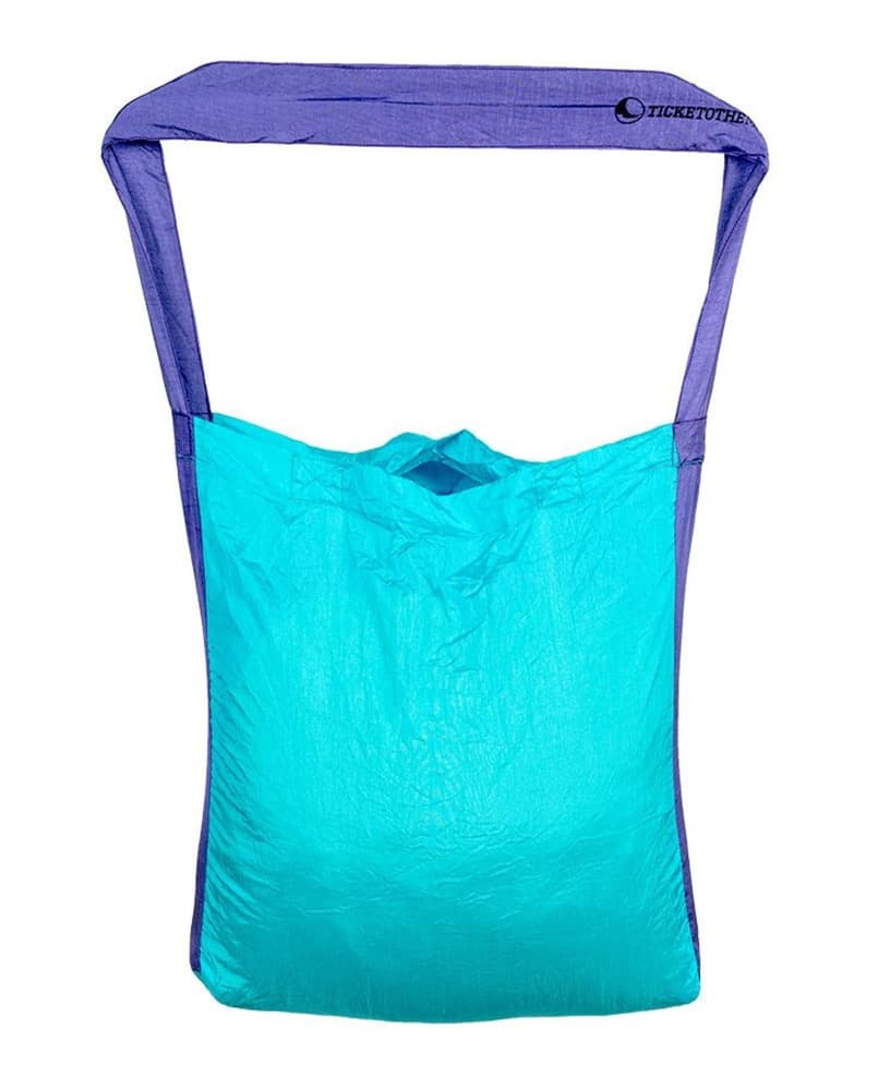 Eco Bag Large Turquoise/Purple, view: 0