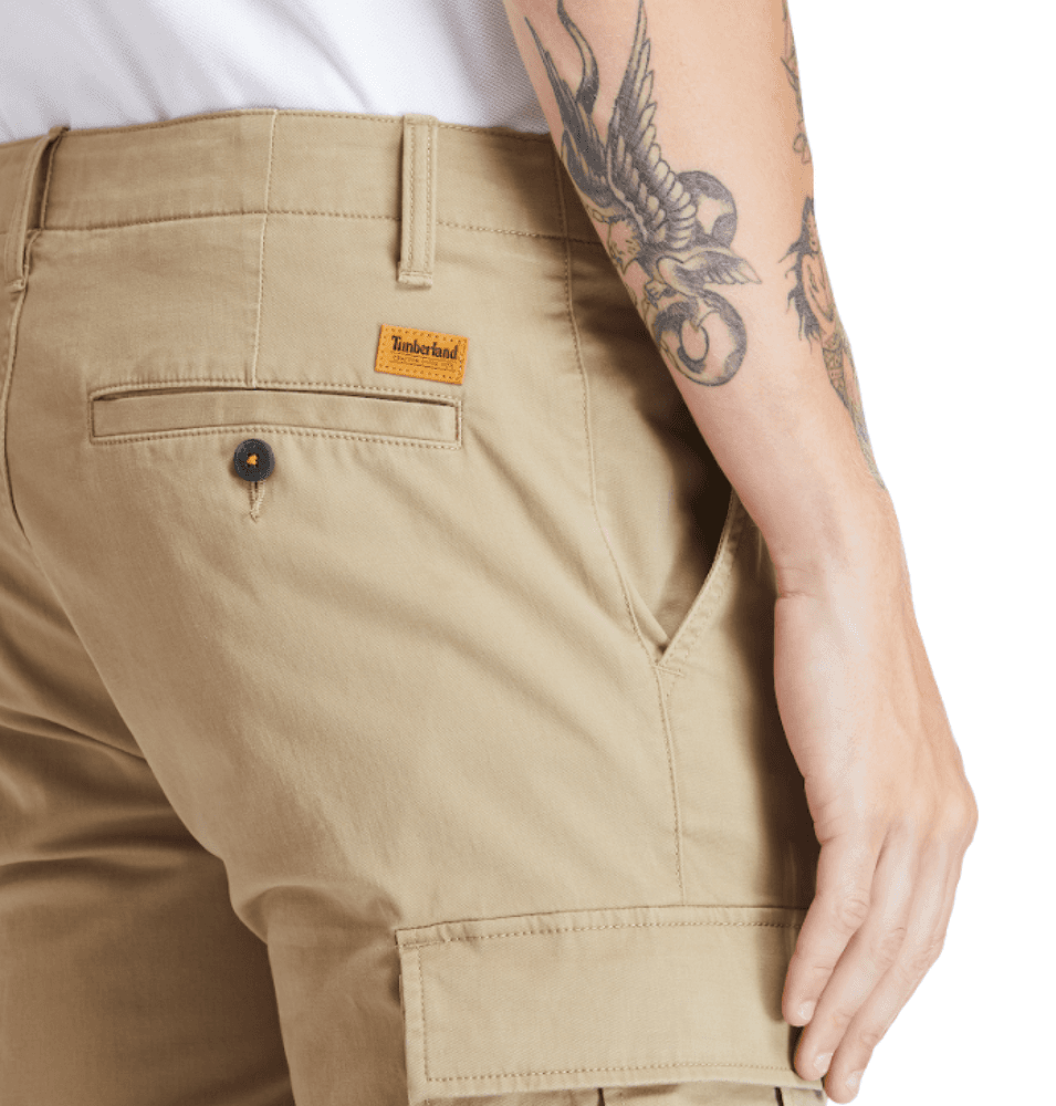 Twill Str Cargo British Khaki, view: 2