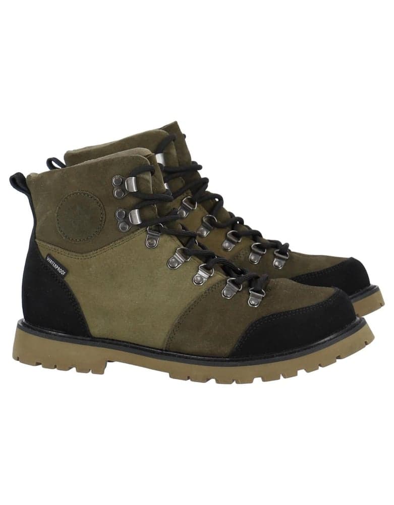 Finse Frigg Leather Boot Olive Wood, view: 1