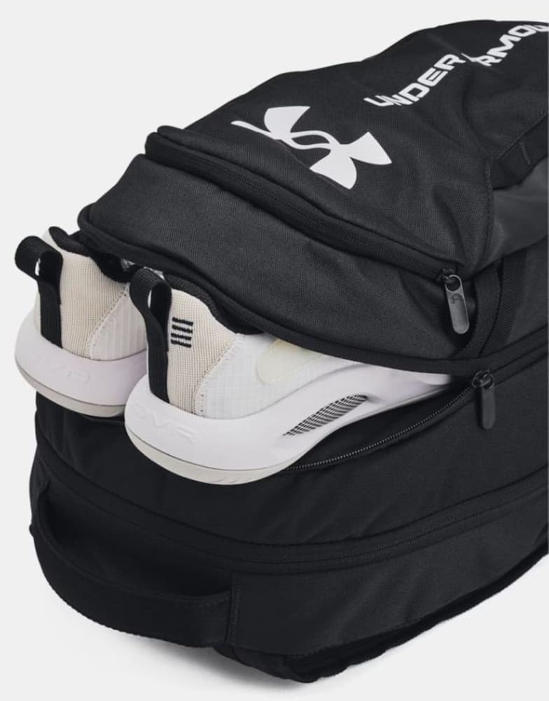 UA Hustle 6.0 Backpack Black, view: 3