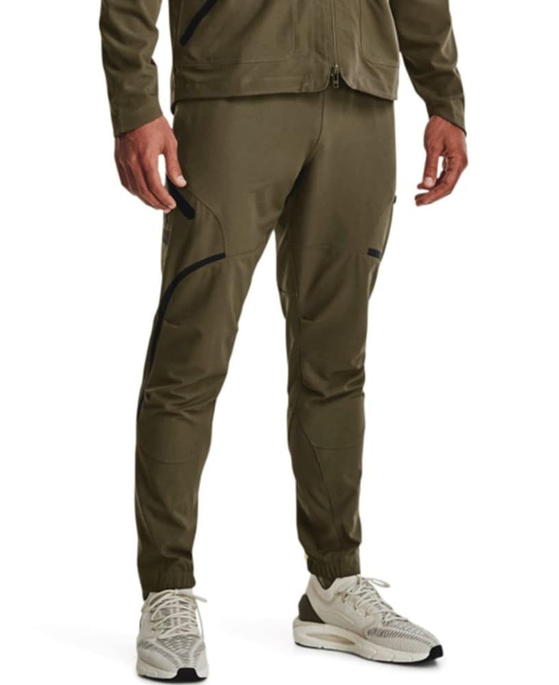 UA Unstoppable Cargo Pants Tent/Black, view: 0