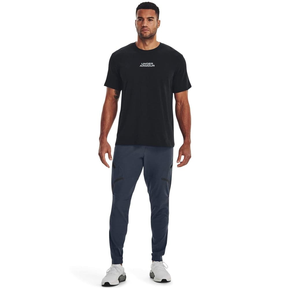 UA Unstoppable Cargo Pants Downpour Gray, view: 2
