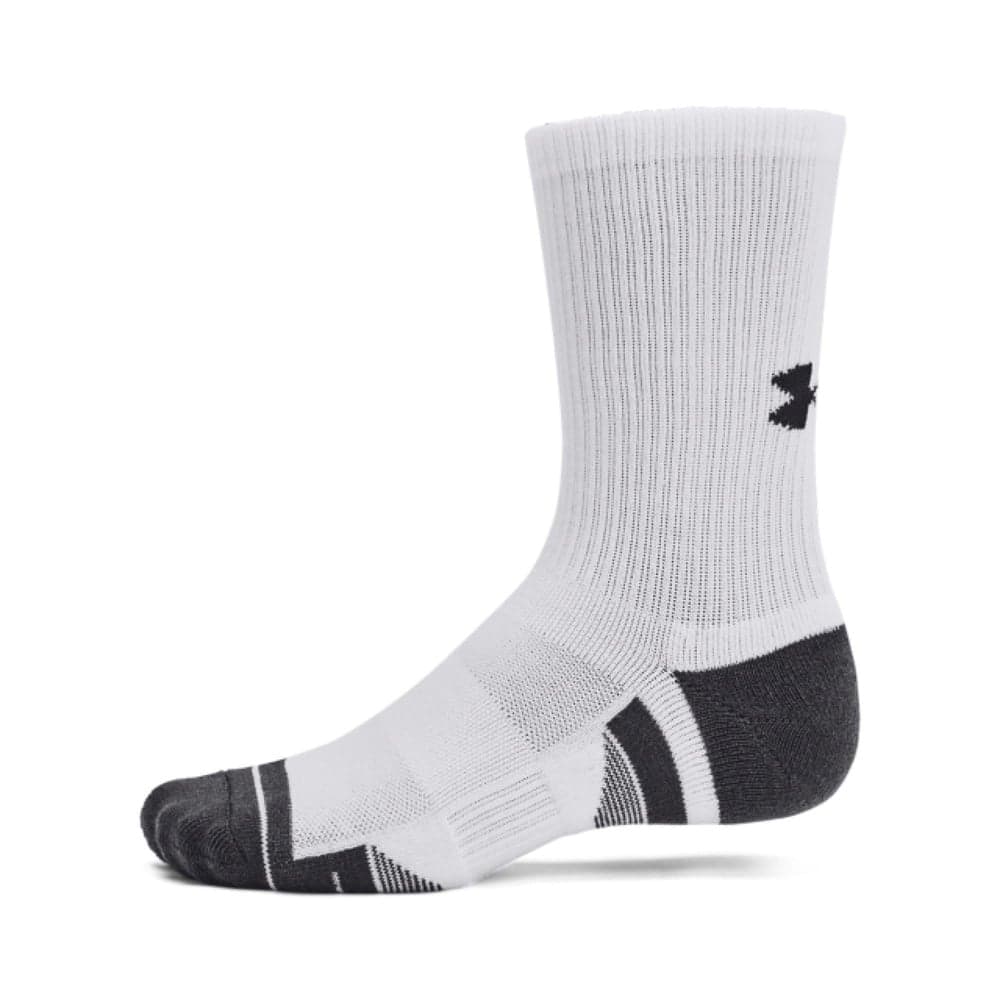 Performance Tech 3pk Crew White, view: 1