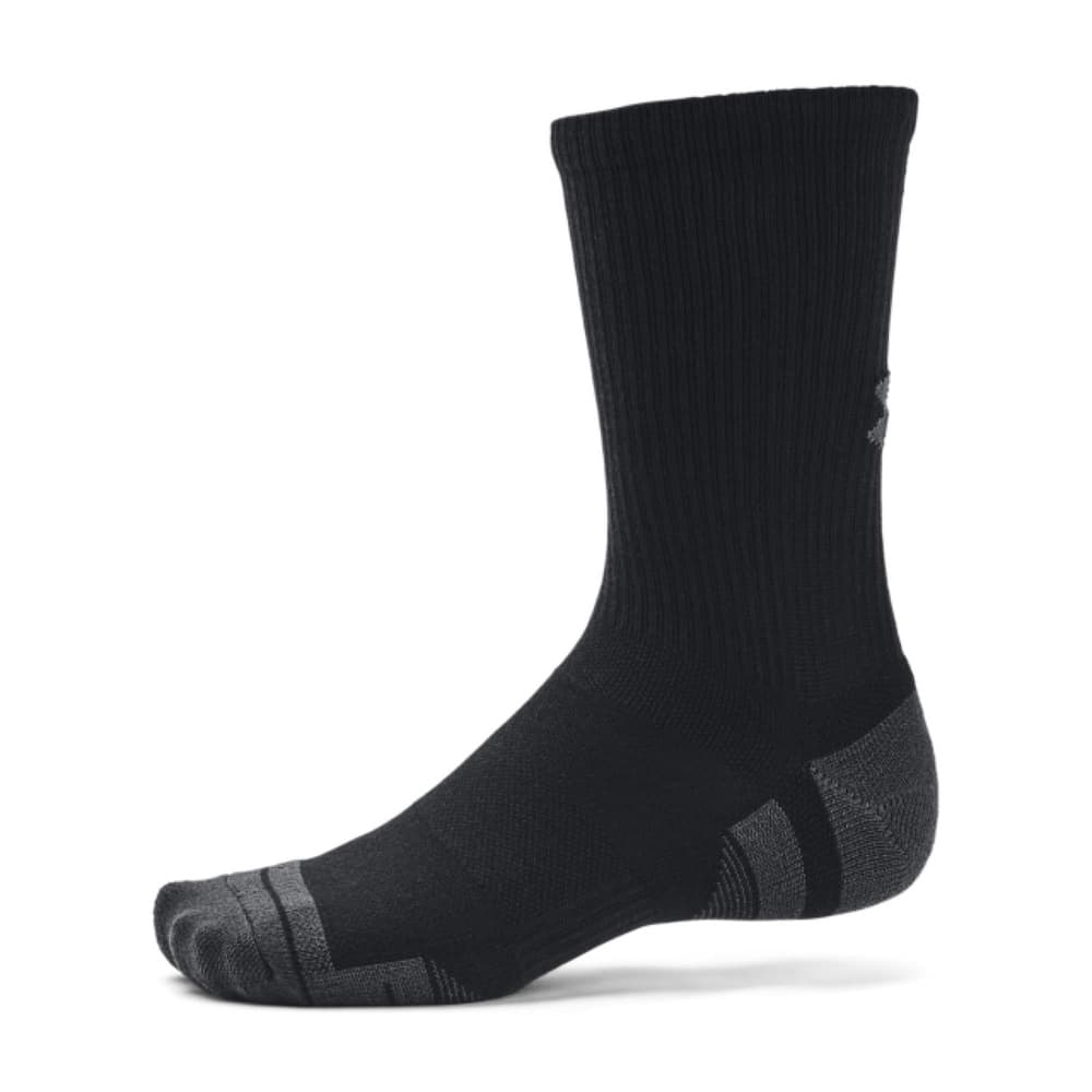 Performance Tech 3pk Crew Black, view: 2