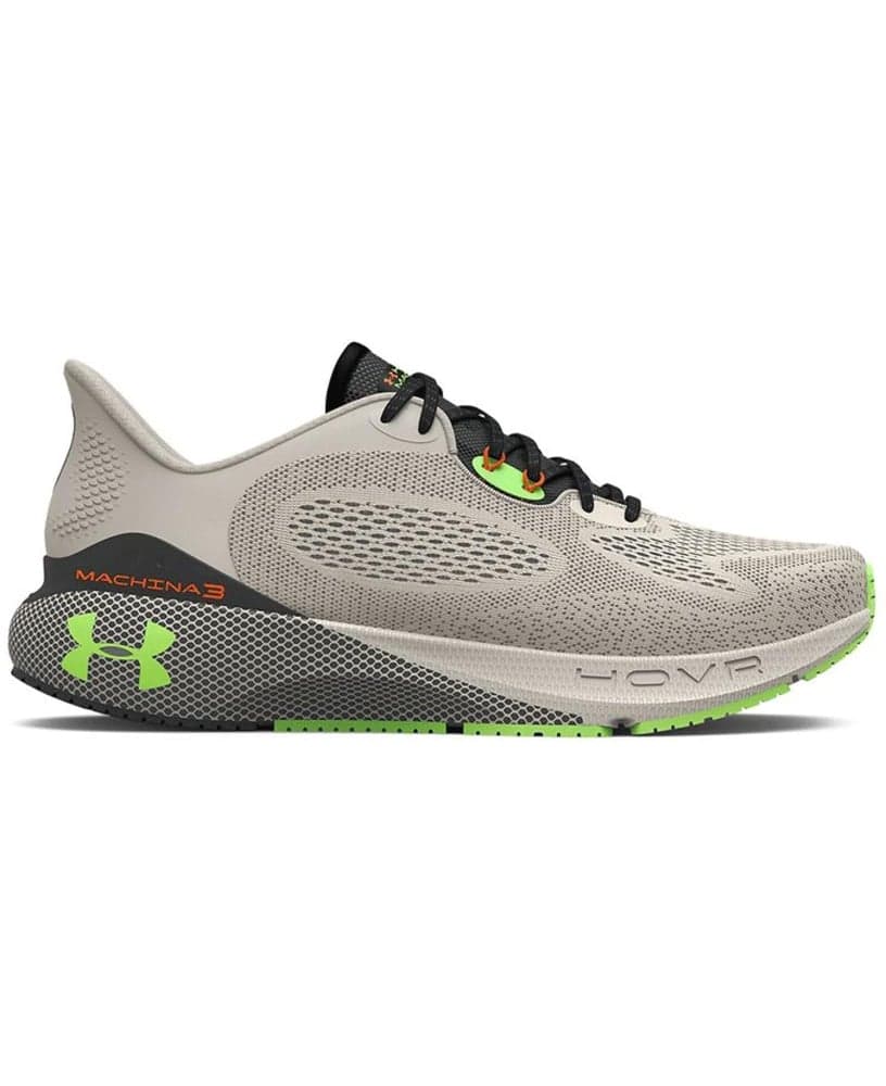 HOVR Machina 3 Stone/Jet Gray/Quirky Lime, view: 0