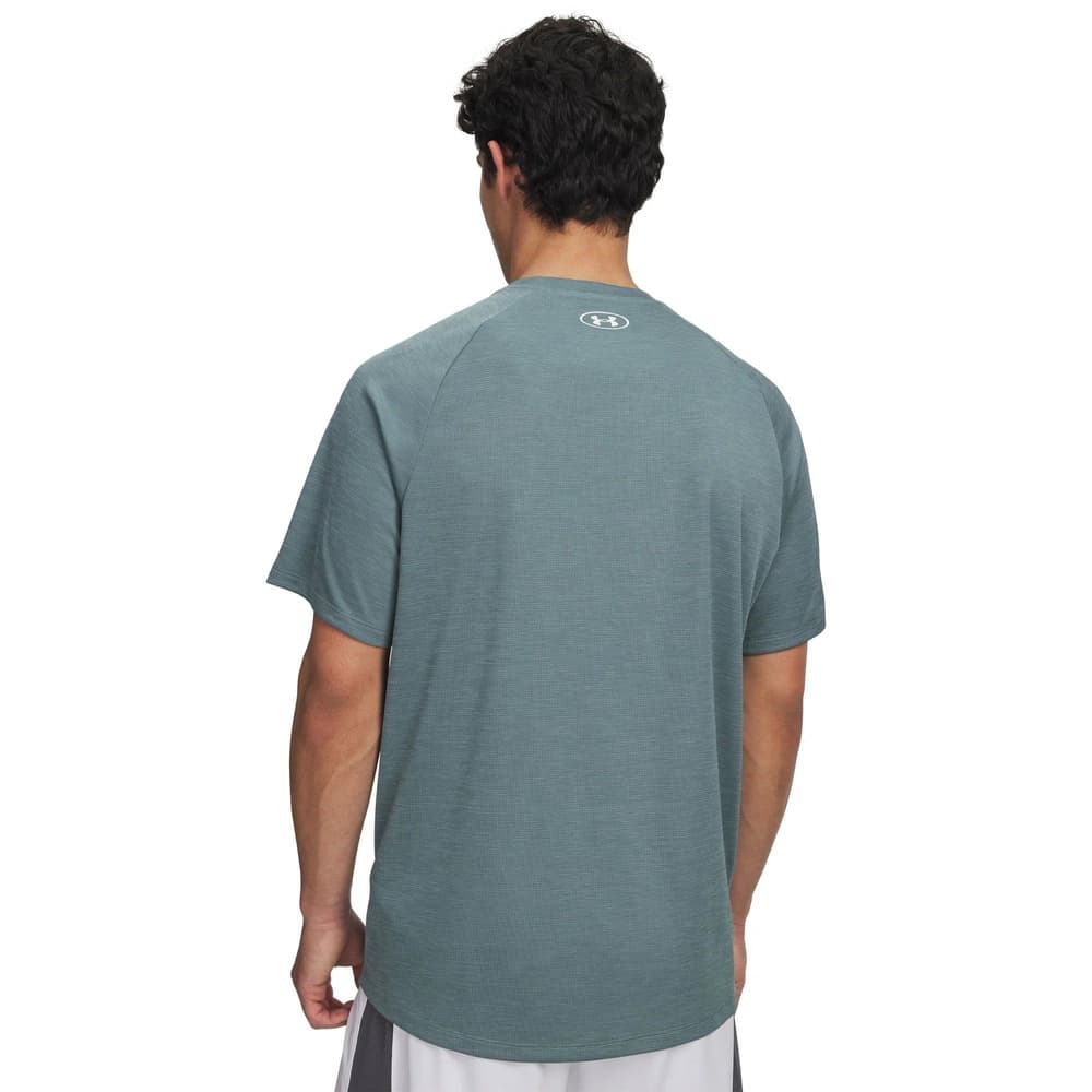 Tech Textured Short Sleeve Jasper Blue, view: 3