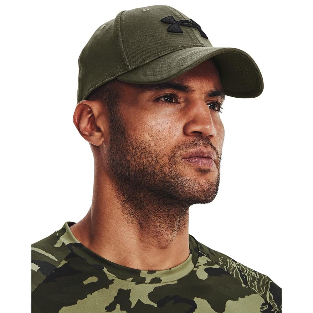 Blitzing Low Stretch Fit Cap Marine Od Green, view: 2