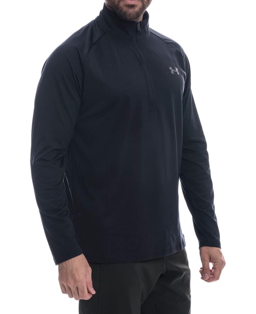 Tech 2.0 1/2 Zip Svart, view: 2
