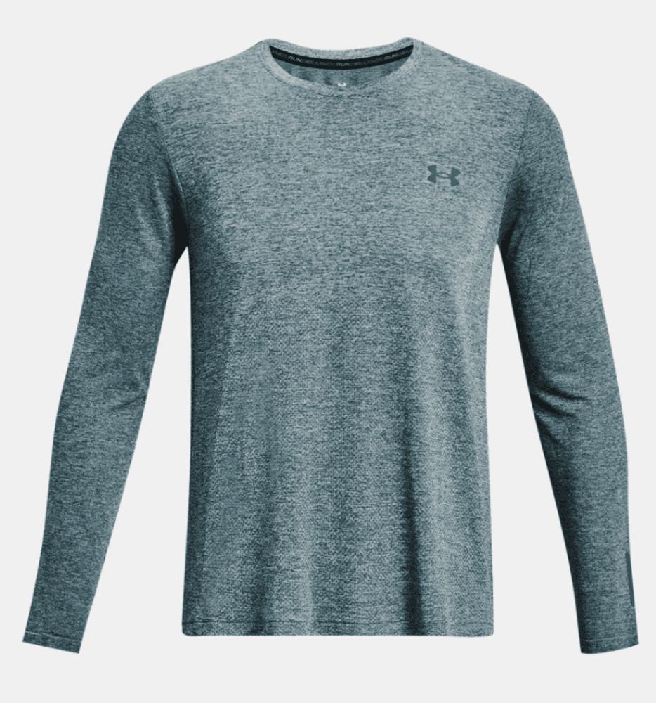 UA Seamless Stride LS Static Blue, view: 3