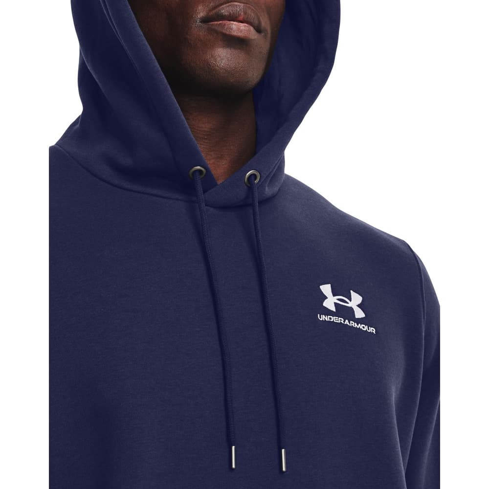 Essential Fleece Hoodie Midnight Navy/White, view: 2