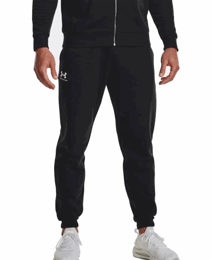 Essential Fleece Jogger Black/White, view: 0