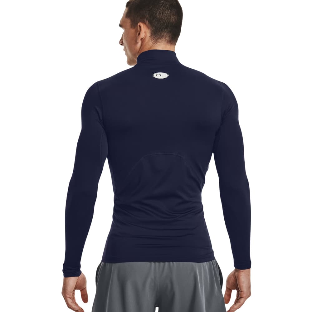 Coldgear Armour Comp Mock Midnight Navy, view: 3