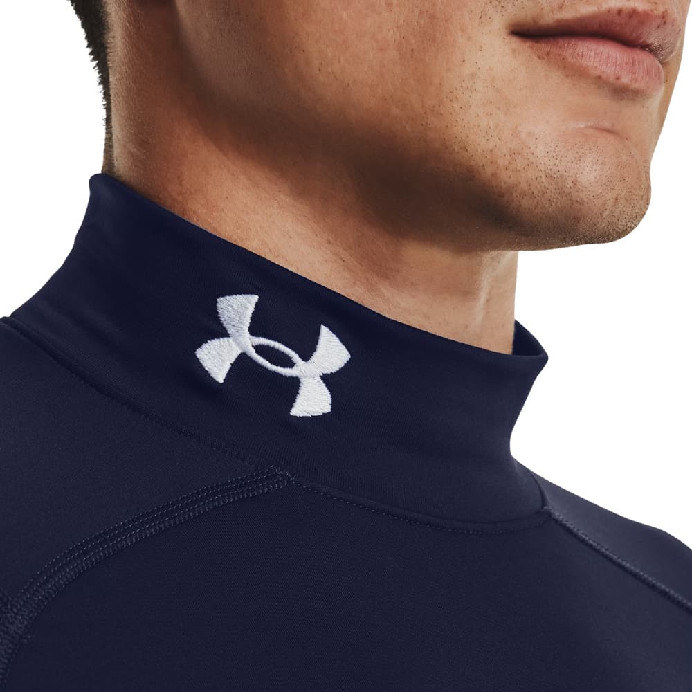 Coldgear Armour Comp Mock Midnight Navy, view: 5