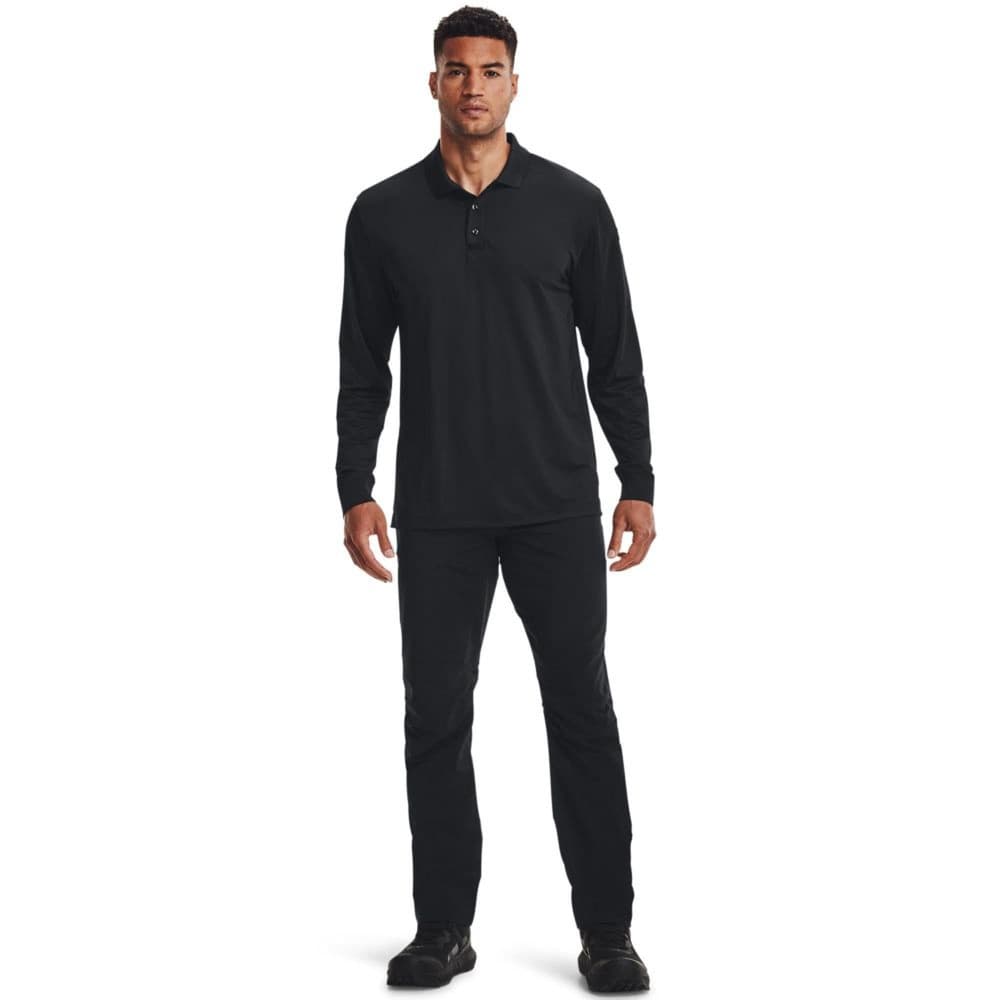 Performance Polo LS 2.0 Black, view: 2