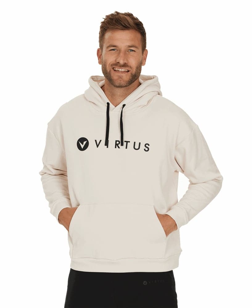 Duvall M Power Stretch Logo Hoody Moonbeam, view: 0