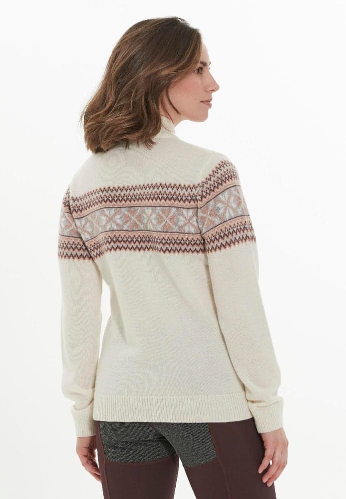 Flash W Half Zip Knit Marshmallow, view: 1
