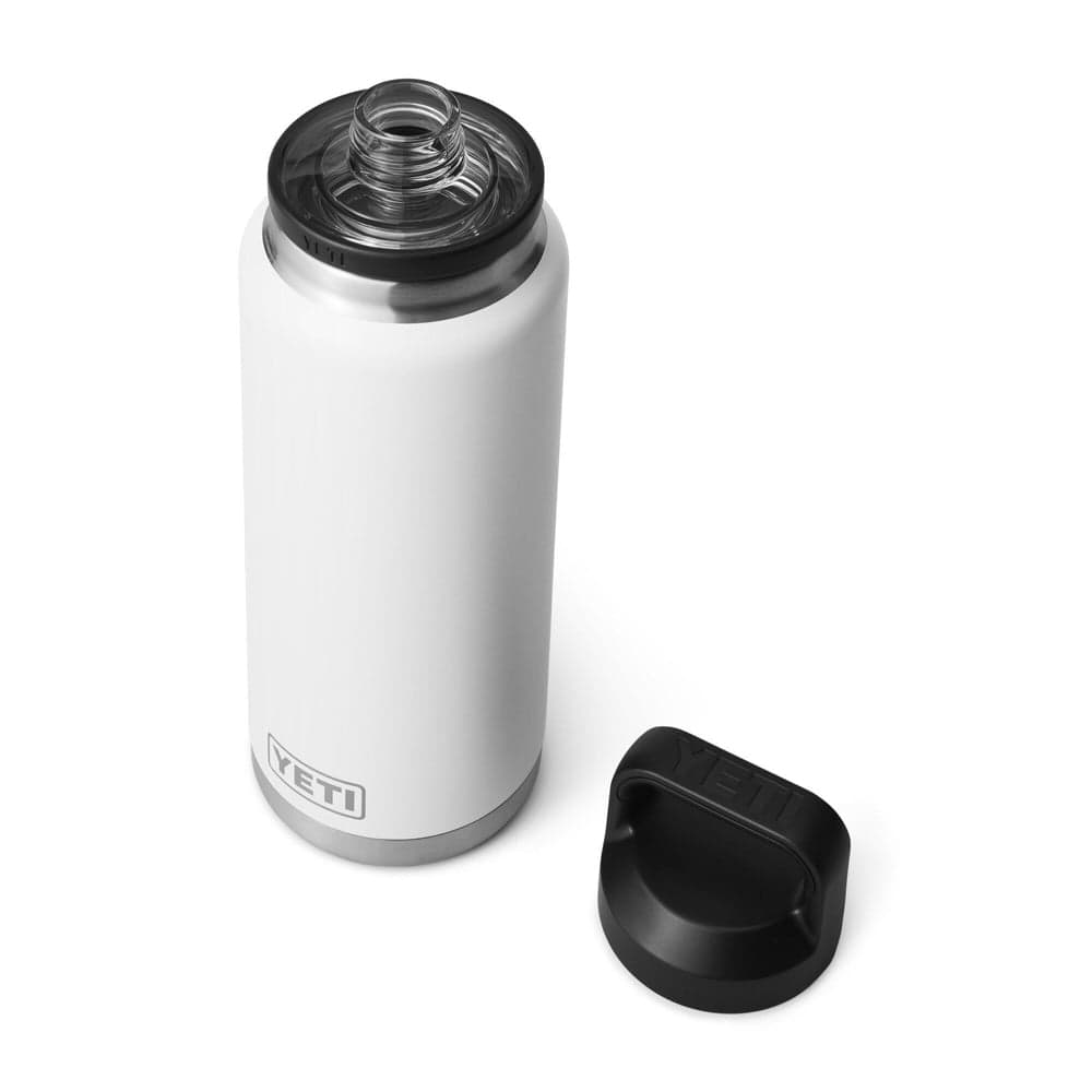 Rambler 1L Insulated Bottle White, view: 4